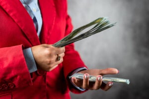 Fator R - Imagem de empresário que optou pelo fator R no anexo III do Simples Nacional