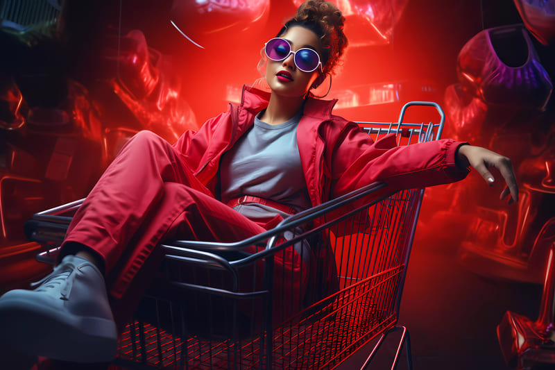 Contabilidade para ecommerce - Imagem de empresária com sua loja virtual